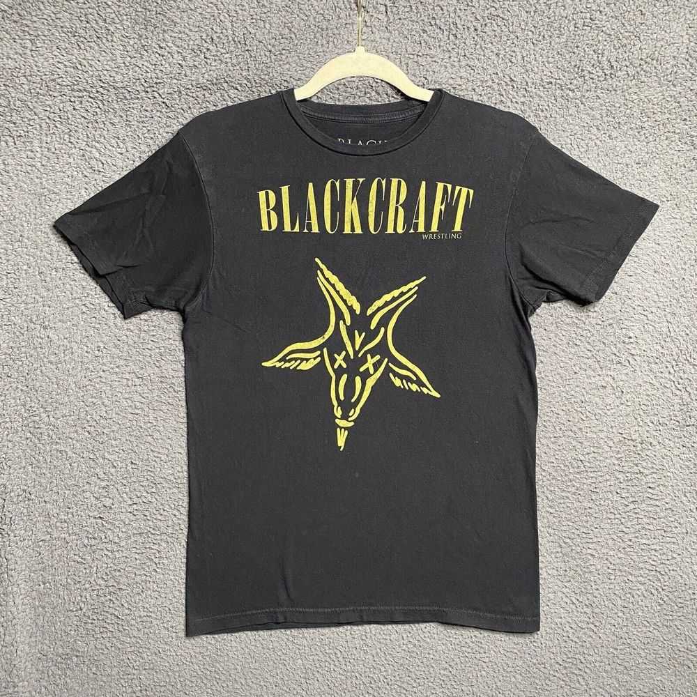 Blackcraft Cult Womens T-Shirt Small Double Sided Graphic Made In USA